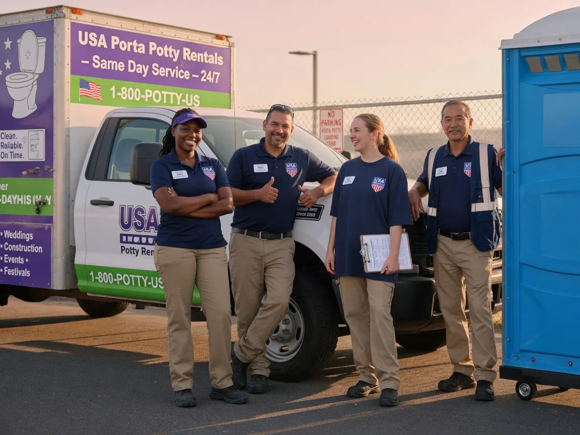 Porta Potty Rental company in Verdugo City, CA